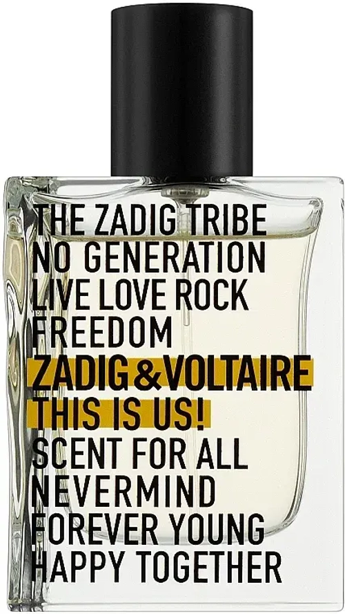Zadig & Voltaire THIS IS US! Eau de Toilette 100 ml