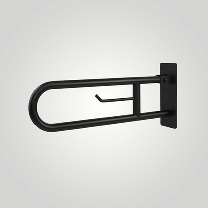 Поручень откидной 600 мм нерж. сталь NOFER 15051.60.N чёрный