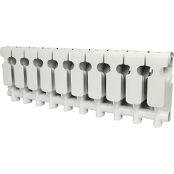ROMMER Plus 200 10 секций радиатор алюминиевый (RAL9016)