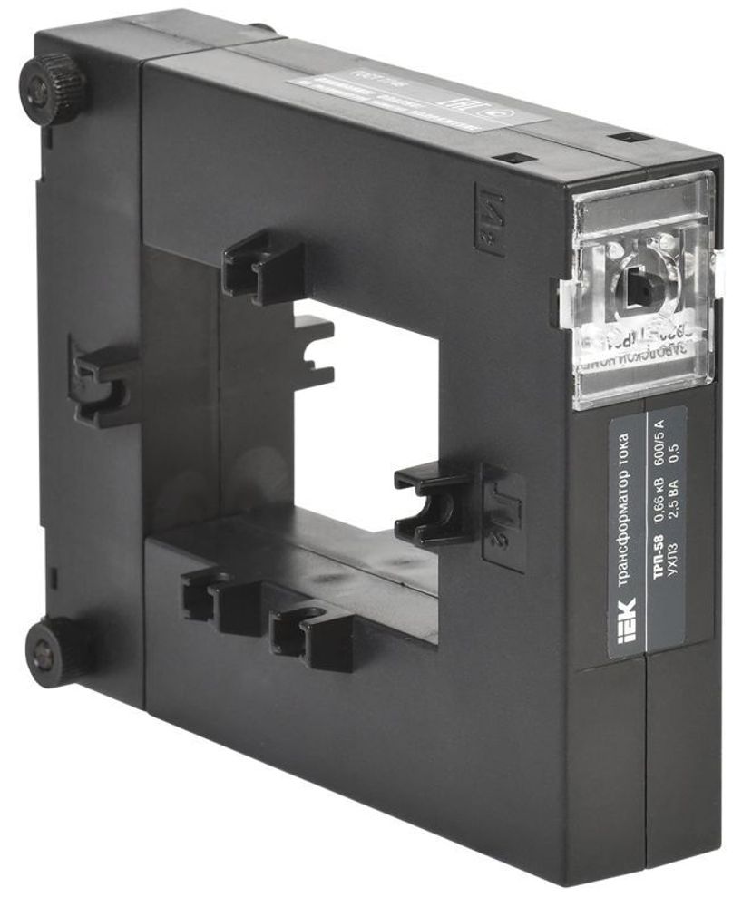 Трансформатор тока ТРП-58 600/5А кл. точн. 0.5 2.5В.А IEK ITT58-2-D025-0600 Трансформатор тока ТРП-58 600/5А кл. точн. 0.5 2.5В.А IEK ITT58-2-D025-0600