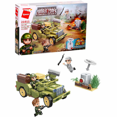 Конструктор блочный Армия 21011