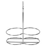 Набор для специй 2х140 мл, ULTRA, подставка + солонка + перечница, 3 типа отверстий, WEGLA (ВЕГЛА), 700234