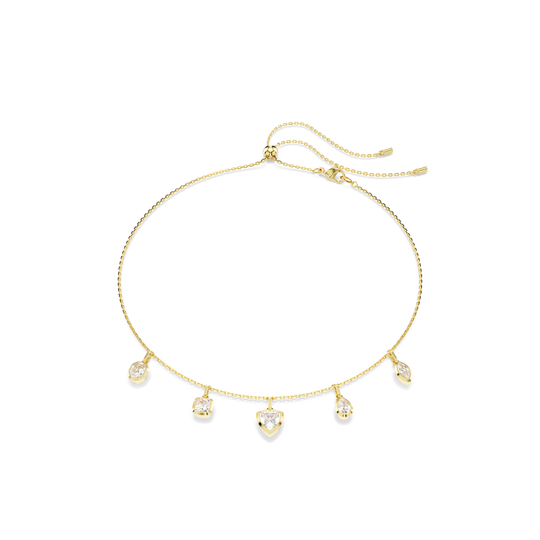 IMBER:NECKLACE DANGLING WHITE/GOS