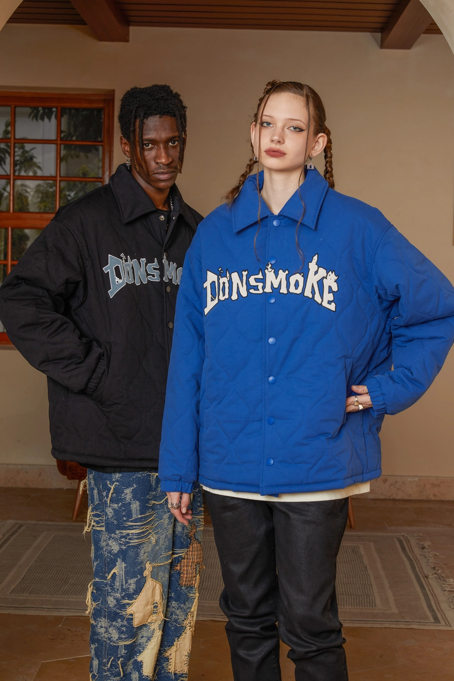 Куртка DONSMOKE "Castle Logo" Quilted Jacket