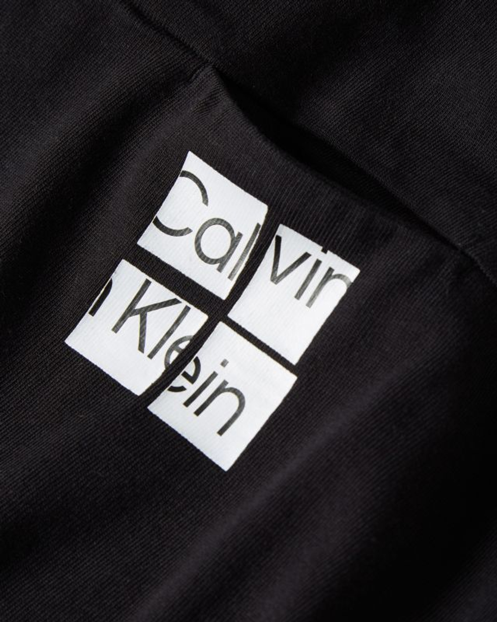 Мужская теннисная футболка Calvin Klein PW SS T-shirt - black beauty