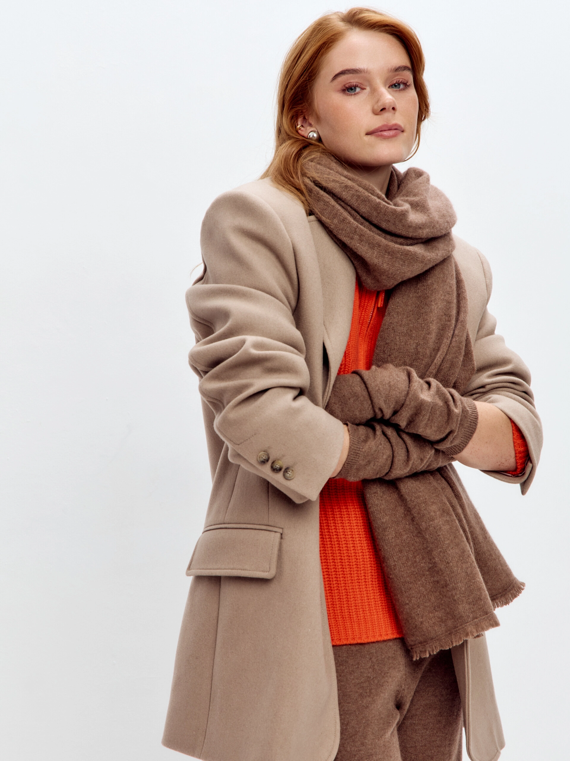 Шарф из кашемира