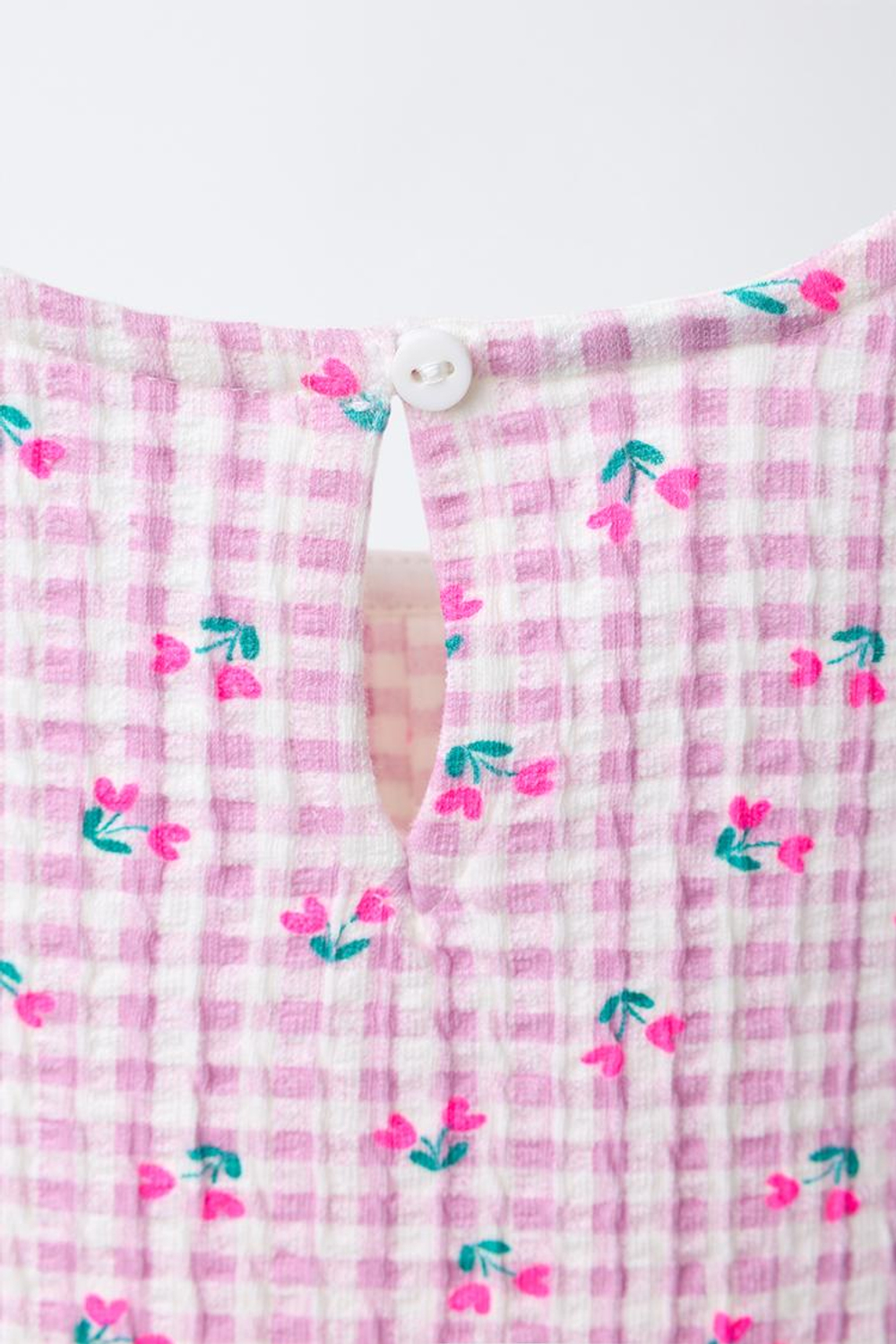 ZARA ПЛАТЬЕ В ПОЛОСКУ С СЕРДЦАМИ, ЦВЕТ МАЛЬВЫ