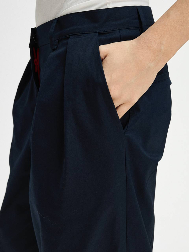 Брюки медицинские женские Юми, нэви хлопок