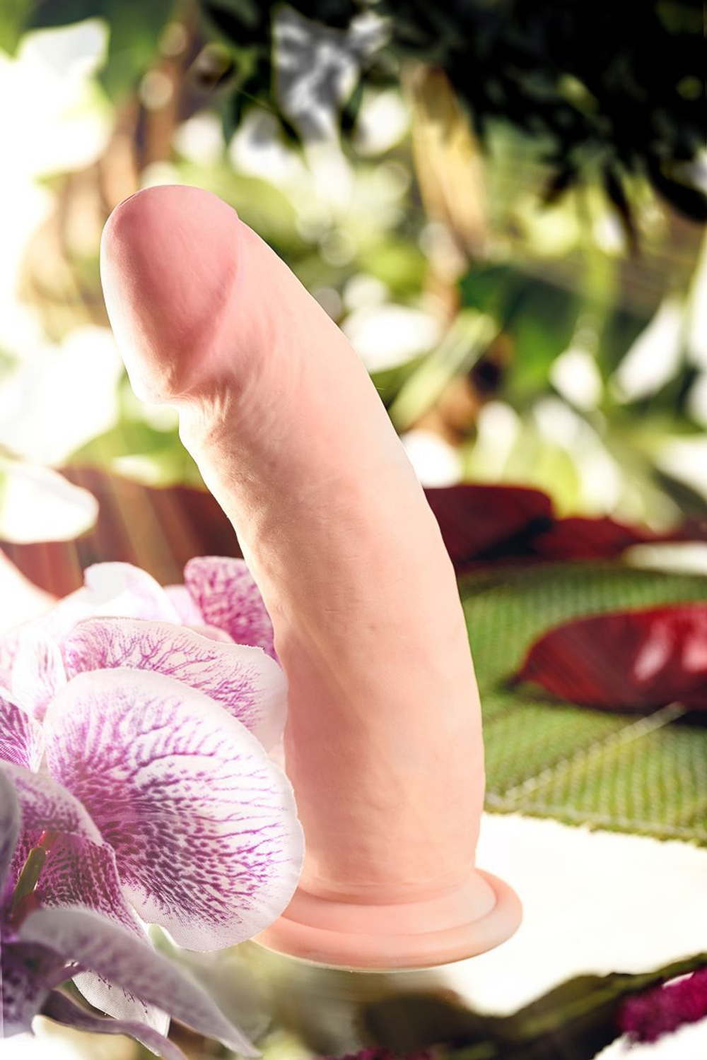 Вибратор Realstick Elite Vibro Justin ToyFa, телесный, 21 см