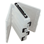 Коробка для воблеров двухсторонняя Nautilus (Double Sided Box) NB2-205V 10отд. 205x170x48мм -