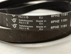 WMSG7105 кт46 Приводной ремень 1191 8PHE для стиральной машины Hotpoint-Ariston б/у