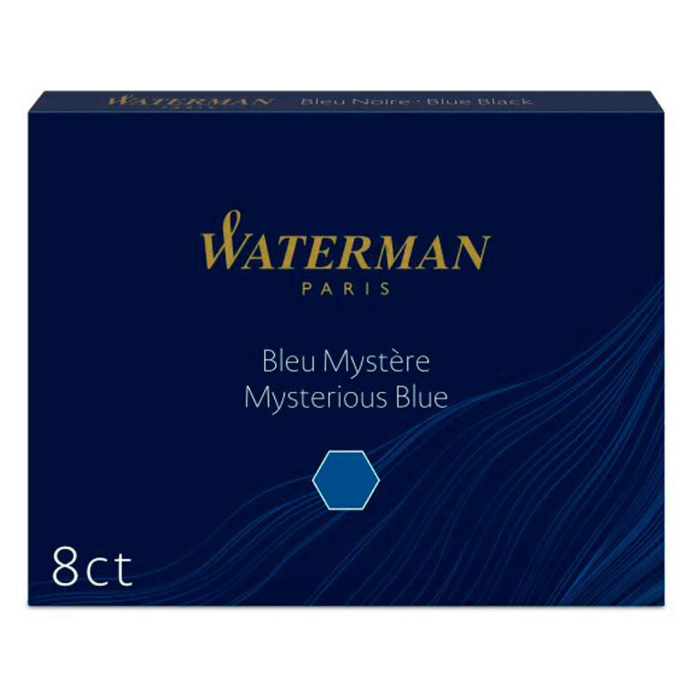 Картридж Waterman Standard Mysterious Blue темно-синие (S0110910)