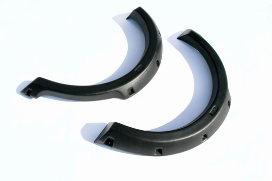 Расширители арок колес Нива 4х4/Легенд 5дв (стандартные). Вылет: 4 см