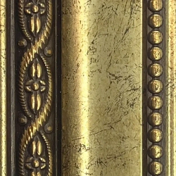 Багет интерьерный 2 шт. декоративный профиль 60*20*1200 Золото с патиной "Лувр" (ПИ60Л)