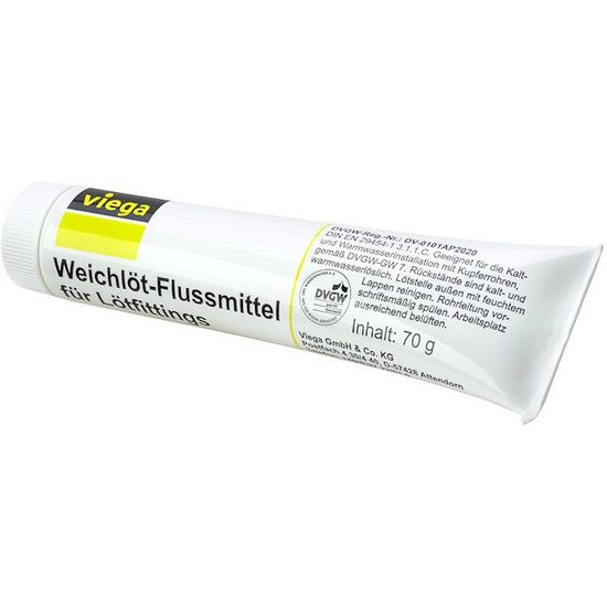 Флюс-паста для мягкого припоя Viega F-SW21 в тюбике 70 г (109912)