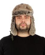 Шапка-ушанка алова, бурая кора