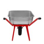 689219 Тачка садово-строительная, усиленная, грузоподъемность 220 кг, объем 110л  Россия