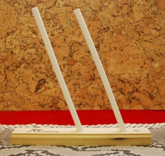 Набор точильный (комплект точ.стержней длиной 228, 6 см на дер.подст.) Katz Knives KZ/DCS