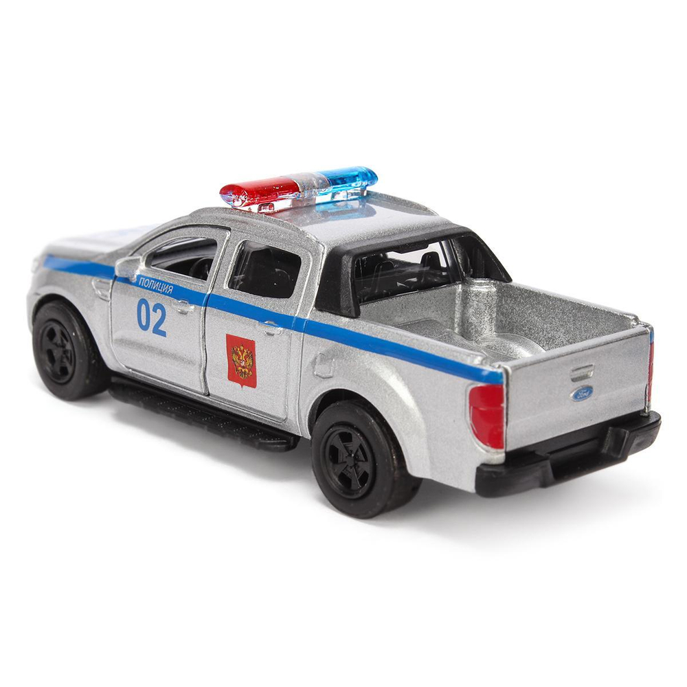 Модель ин. мет. "Ford Ranger" 12см, дв, баг, фигур. 4,5см, в ассортименте коробка SB-18-09-FR-P+FG-WB(Технопарк)
