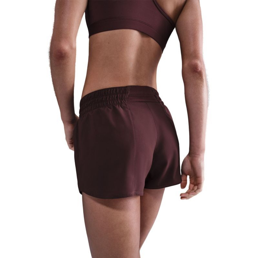 Женские теннисные шорты Nike Dri-Fit One 3in - burgundy crush/reflective silve