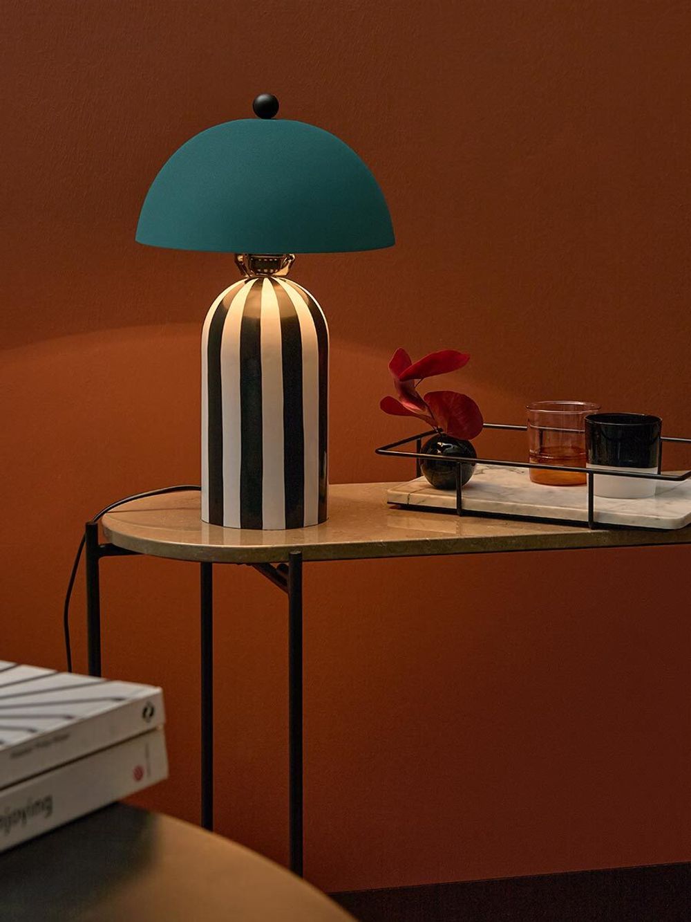 Светильник настольный Anniken, Ø25х38 см, глубоководный