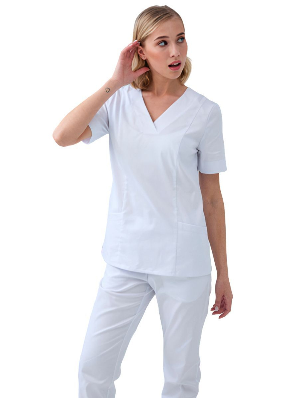 Туника медицинская женская Dr. Nice DRN211, хирургическая, бежевый, 50