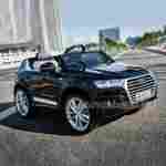 Детский электромобиль "AUDI Q7" 12V, черный