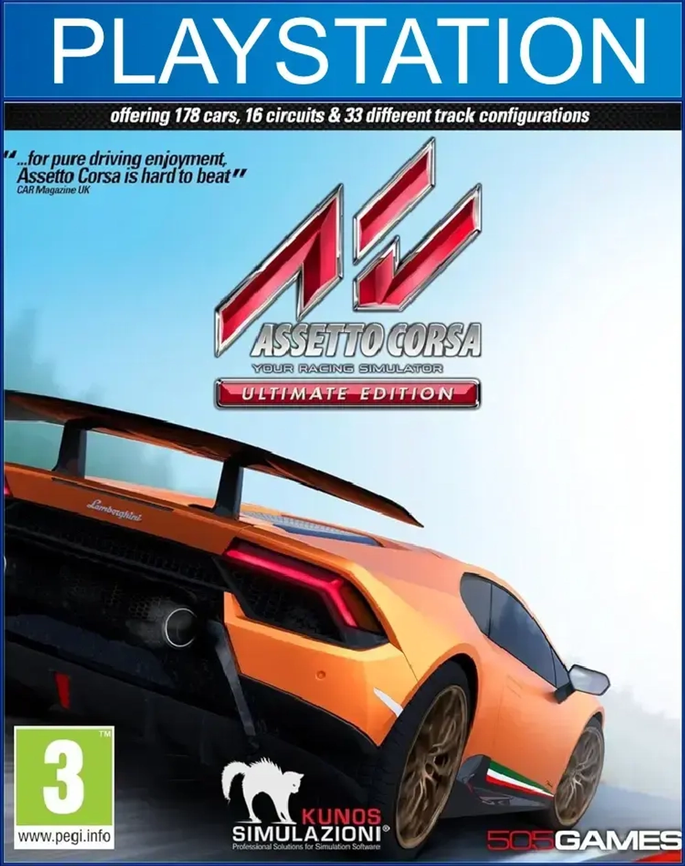 Assetto Corsa Ultimate Edition (Все DLC) PS4 | PS5