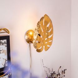 Бра настенный светильник Monstera Deliciosa (Монстера) Амбер