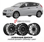 КОВАНЫЕ ДИСКИ для Hyundai Accent RB Рестайлинг 2014-2017