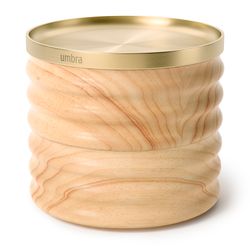 Шкатулка для украшений Tesora, натуральное дерево/латунь