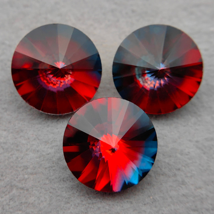 Rivoli К9, Tourmaline Red Blue
