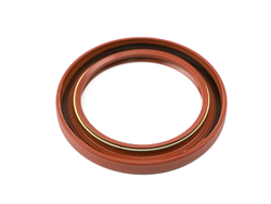 Сальник 75х102х10 а/м КАМАЗ коленчатого вала передняя (красный с пружиной/NBR) Резинотехника г. Балаково ( ОЕ 740.1005034-04 к.(NBR) )