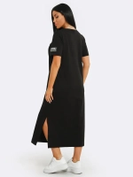 Платье хлопок однотон большие размеры