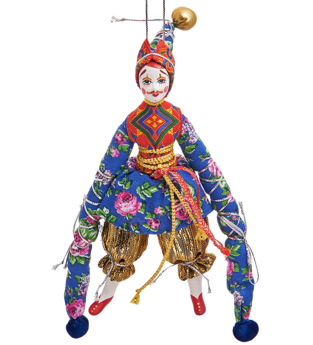 РусКукла RK-431/2 Кукла подвесная «Труффальдино»