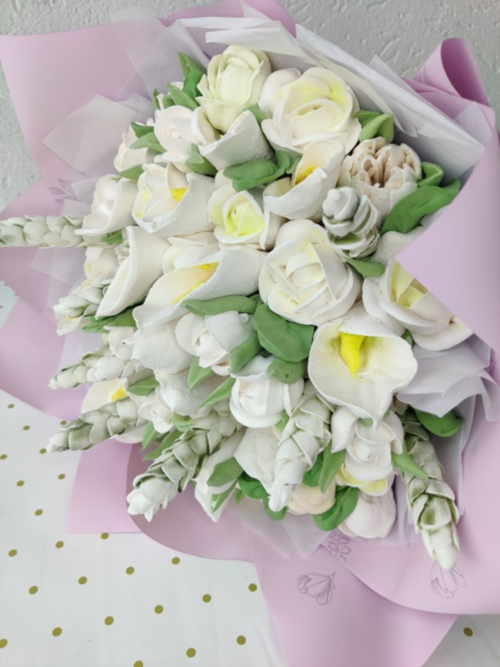 Букет "Белый вальс" М