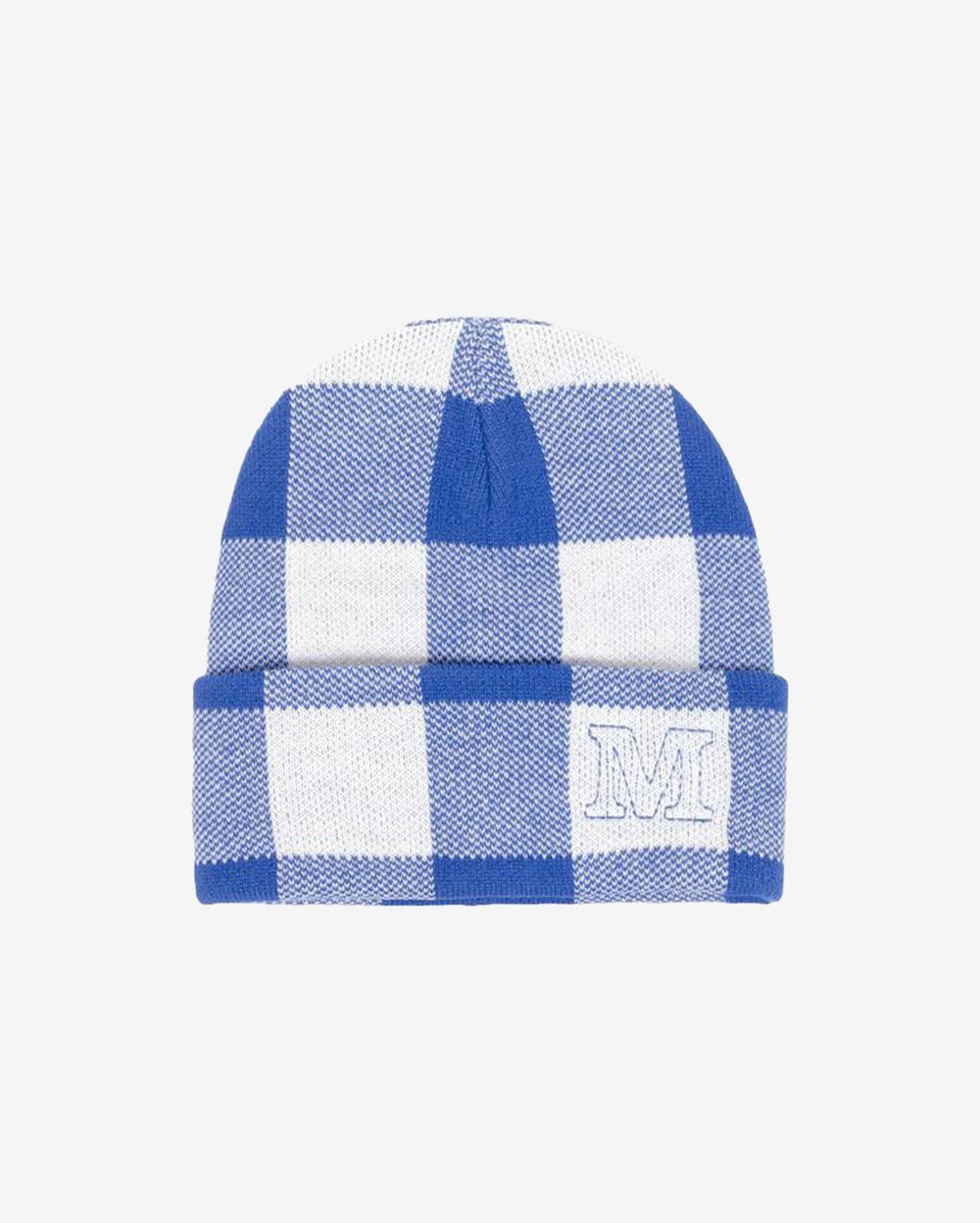 Шапка Magamaev M beanie белая / синяя