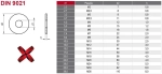 Шайба М10 1кг увеличенная усиленная кузовная оцинкованная DIN 9021