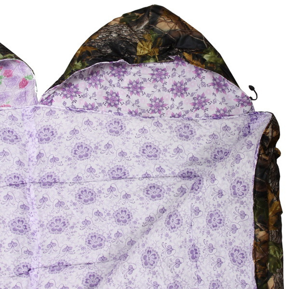 Спальный мешок 3-х слойный с капюшоном, увеличенный Супер 250*100см