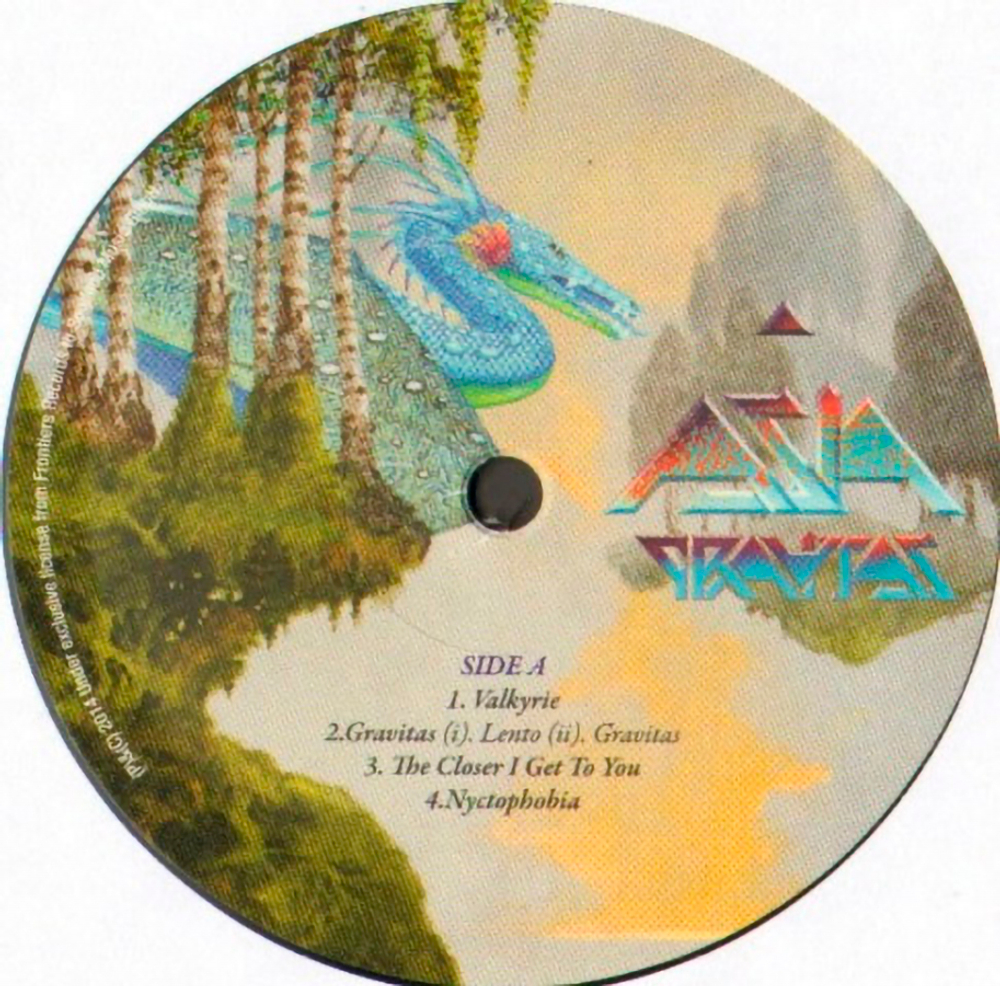 Asia / Gravitas (LP)
