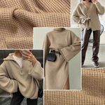 Вязаный трикотаж с вискозой Бежевый