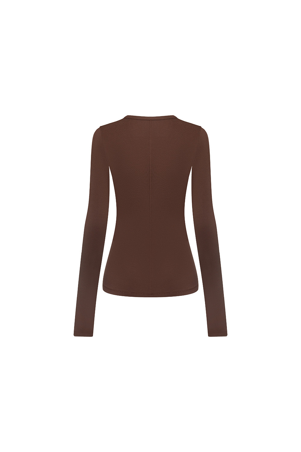 Лонгслив из модала GRACE Шоколад