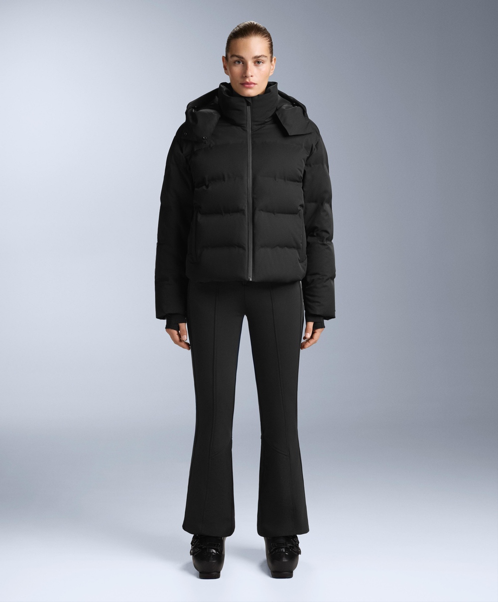 OYSHO Водонепроницаемая пуховая куртка Minardi Piume SKI, черный