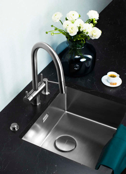 Кухонная мойка Omoikiri Tadzava 54-U/I ULTRA-LG светлое золото 4993266