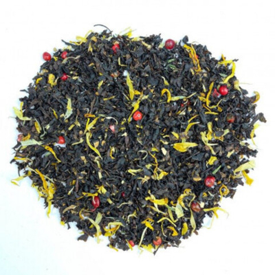 Черный чай BERRY-TEA "Имбирный с медом"  | 18гр под стакан | Эконом