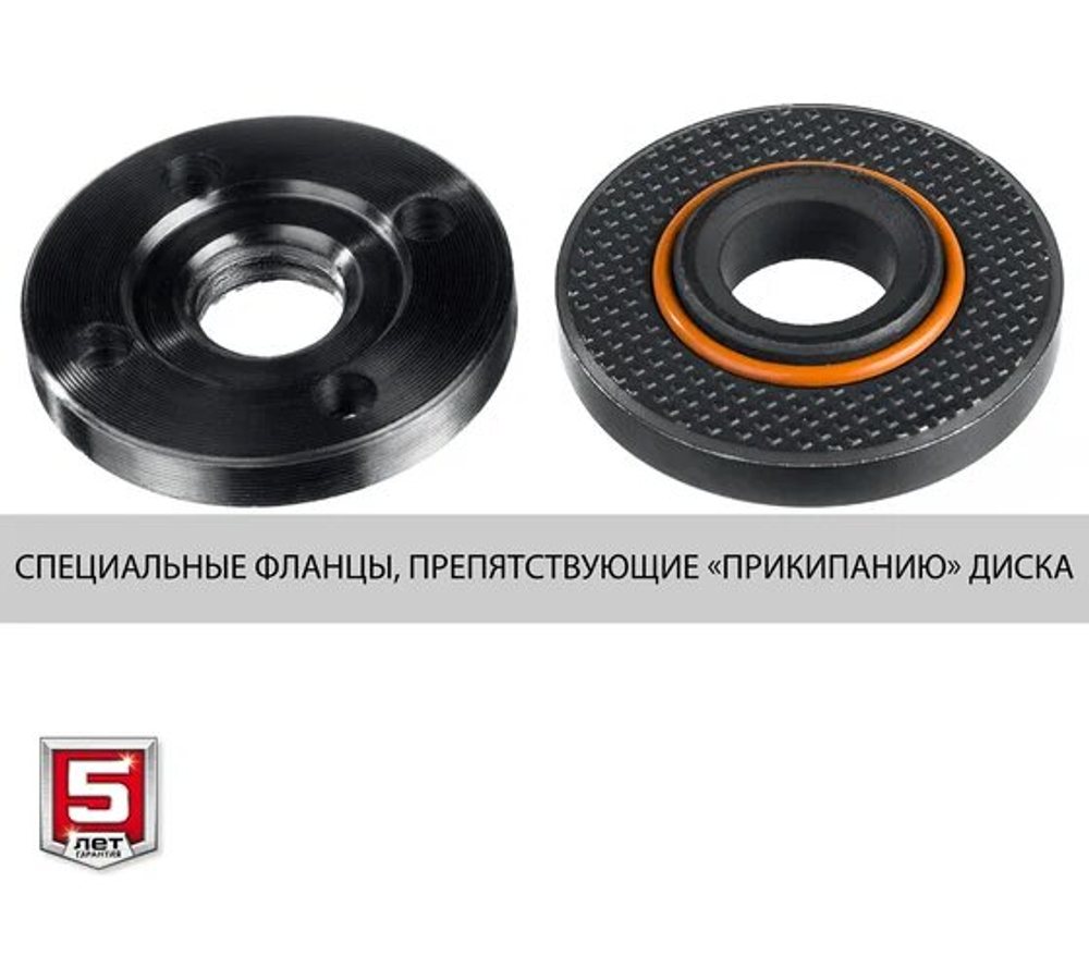 УШМ ЗУБР УШМ-125-1105ЭТ регул.оборотов,125мм,1100Вт (УШМ-125-1105ЭТ)