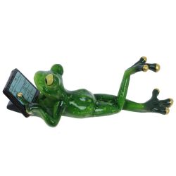 GAEM Фигурка декоративная "Лягушка", L18 W5 H6 см