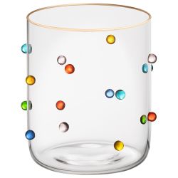 ГРАФИН С КРЫШКОЙ-СТАКАНОМ "COLORS" 750/290 МЛ