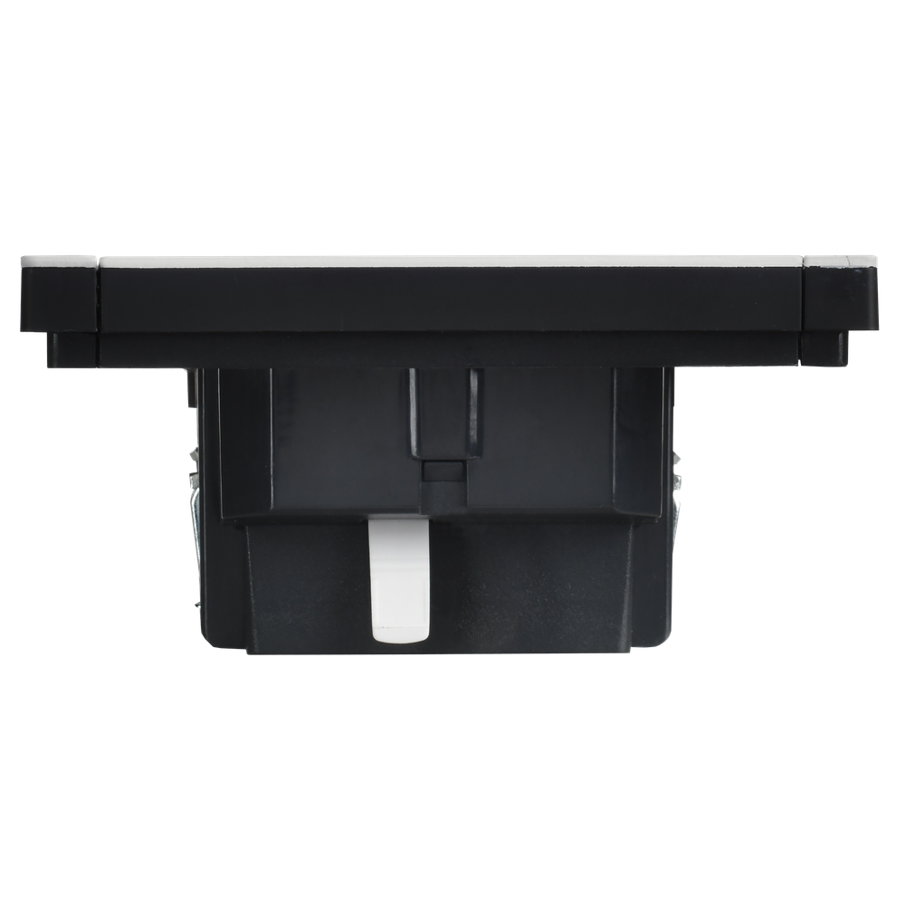 FORTE&PIANO Выключатель 1-клавишный 10А FP201M металл белый IEK