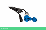 Шнур питания Lanmaster LAN-PP9F/20-2.5-BK черный